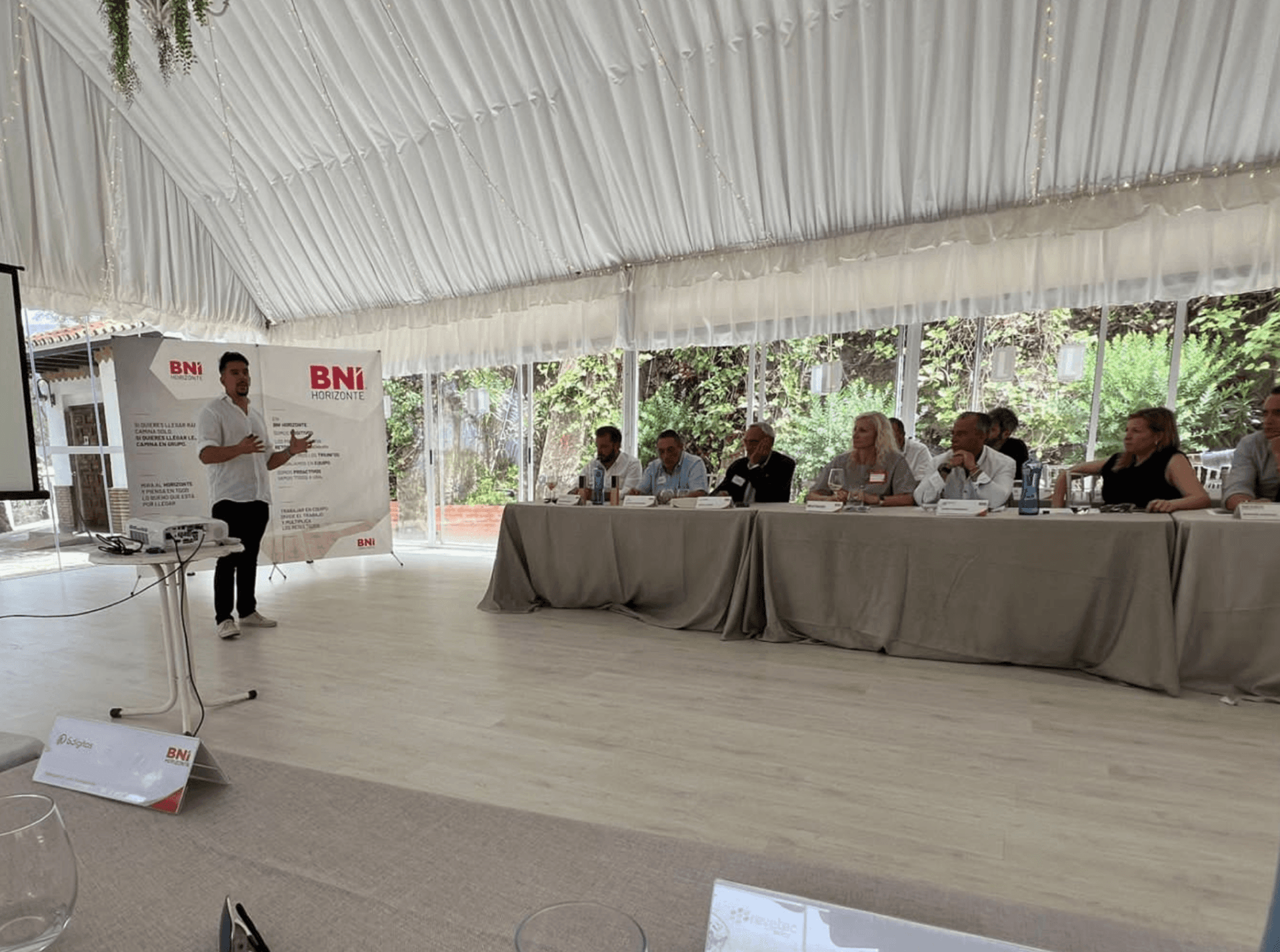 Miguel Caballero Speaking